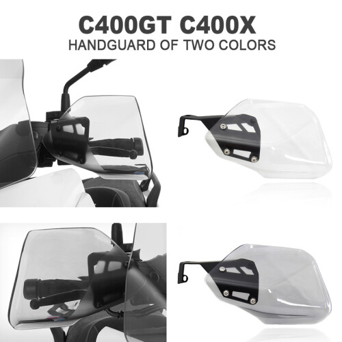 (Διαφανές)ΝΕΑ Αξεσουάρ Μοτοσικλέτας Handguard Hand Shield Protector Παρμπρίζ 2