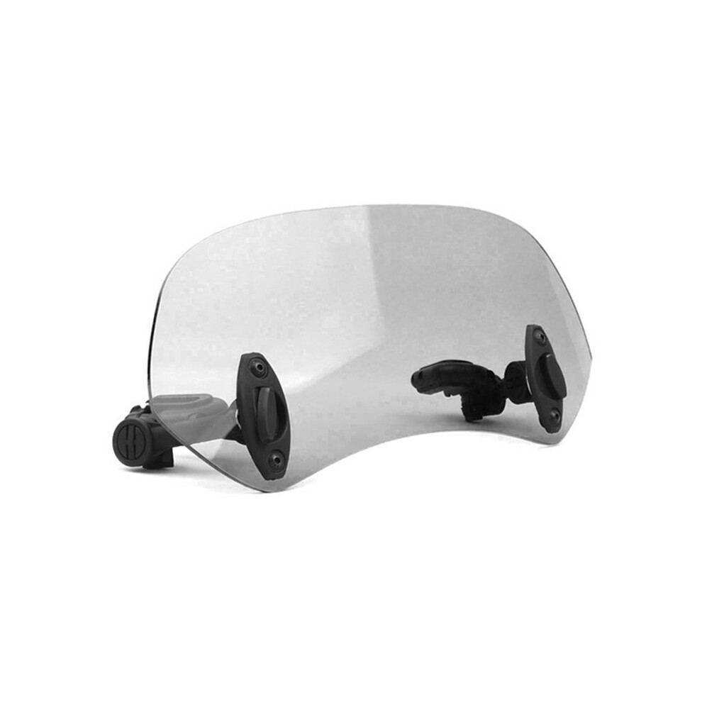 (Petit Gris) Extension de pare-brise réglable, déflecteur de vent verrouillable pour BMW F750GS F850GS