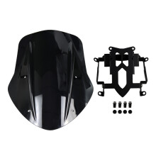 (2019-2022 Schwarz) Für Ducati Diavel 2014-2018 2015 16 17 19 2020 2021 Windschutzscheibe Windschutzscheibenabdeckung