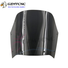 (Zwart) voor Kawasaki KLE 500 KLE500 1994-2004 Voorruit Touring Voorruit Wind Kuip Cover Screen Shield