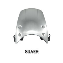 (Argento) Per BMW R9T R NINE T Scrambler Racer Urban Pure 2014-21 2022 Parabrezza anteriore per motocicletta,
