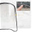 Motorrad Einstellbare Windschutzscheibe Universal Elektrische Roller Windschutzscheibe HD Transparent 3