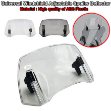 (Klar) R1250RT R1250RS R1250R Universal-Motorrad-Windschutzscheibenverlängerung, verstellbarer Spoiler-Deflektor,
