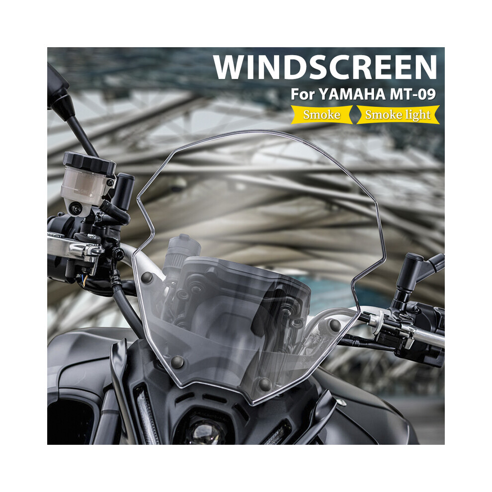 (Fumée légère) Accessoires de moto Déflecteurs de vent NOUVEAU 2021 2022 2023 Pare-brise Pare-brise