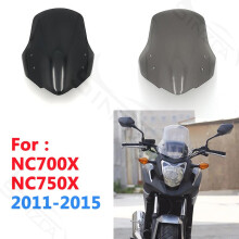 (Nero) Per Honda NC700X NC750X NC 700 750 X 2011-2015 2012 2013 2014 Accessori per moto Parabrezza Deflettori