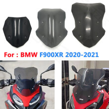 (390 mm czerwony) Do motocykla BMW F900XR F900 XR F 900XR 2020 2021 Szyba przednia Deflektory wiatru