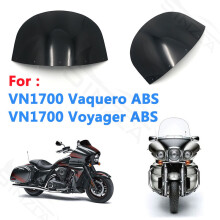 (130MM Zielony) Do motocykla Kawasaki VN1700 Vulcan 1700 Voyager ABS 09-17 Szyba przednia Deflektory