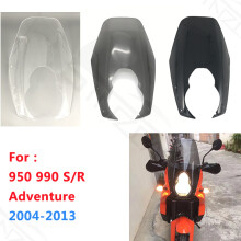 (420MM Przezroczysty) Do KM950 KM990 KM 950 990 Adventure S R Szyba przednia Deflektory wiatru 2004