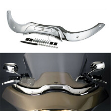 (Czarny) Listwa ochronna na szybę motocyklową do Harley Touring Road Glide Ultra FLTRU Custom FLTRX