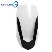 (DUŻA ZE ŚRUBĄ) Szyba przednia do reflektora motocyklowego, długa do Yamahy Nmax155 Nmax125 Nmax 125