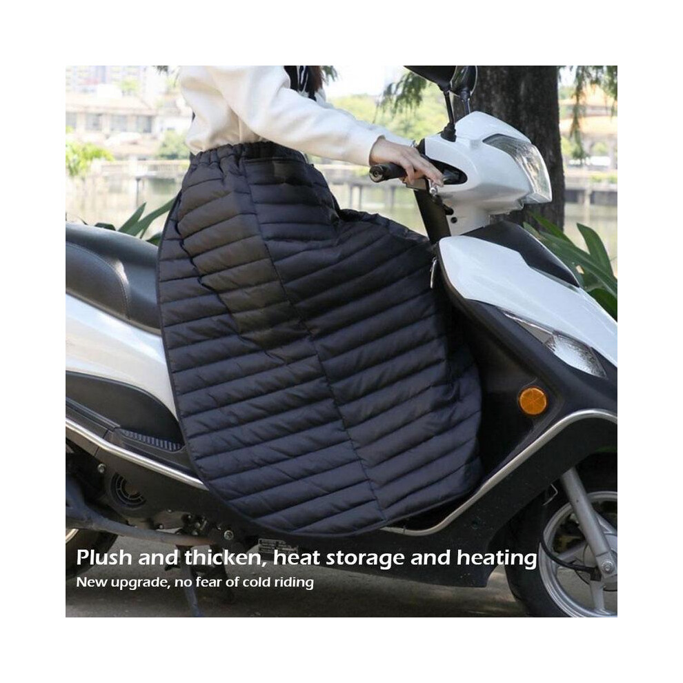 Housse de protection pour les jambes et les genoux, imperméable et coupe-vent, idéale pour la moto
