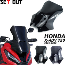 (Czarny) Akcesoria motocyklowe Osłona przedniej szyby Osłona przedniej szyby do motocykla Honda Xadv