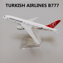 (Turecki B777)16cm Korea Air Korean Asiana Airlines A380 Airbus 380 Airways Metal Alloy s 1:400 Skala