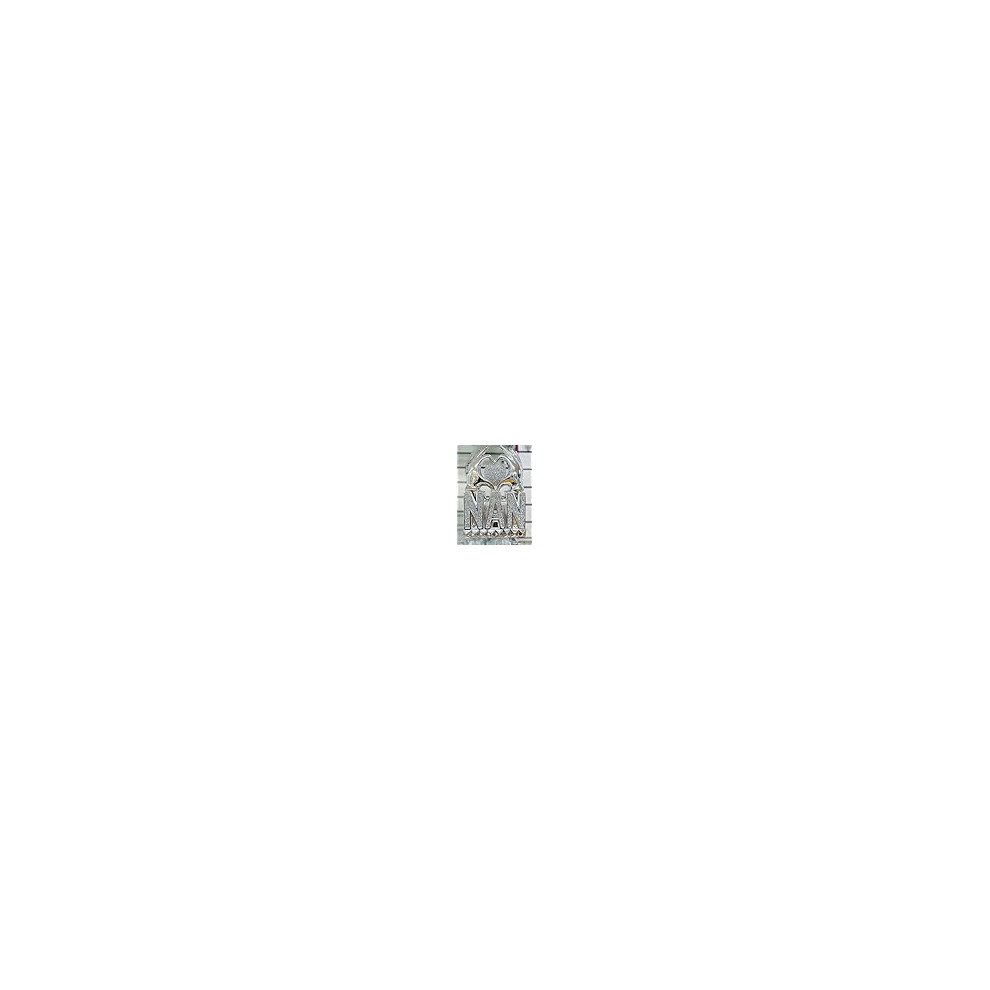 Martinmart Sparkle Crushed Diamond Nan Ornament Silver
