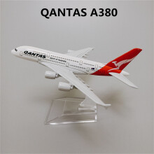 (Qantas A380)16cm Korea Air Korean Asiana Airlines A380 Airbus 380 Airways Metal Alloy s 1:400 Scale Diecast Airplane Model