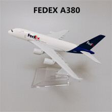 (FEDEx A380) 16 cm Korea Air Korean Asiana Airlines A380 Airbus 380 Airways Metal Alloy s 1:400 Skala