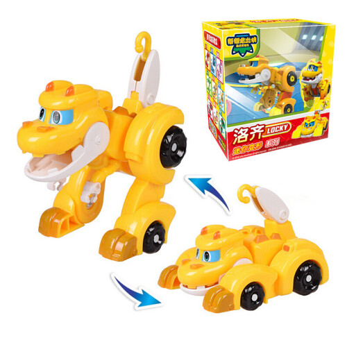 (Χωρίς κουτί Tomo)Νεότερο Min Gogo Dino ABS Παραμόρφωση Αυτοκινήτου/Αεροπλάνου 2