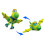 (No Box Little Ping) Νεότερο ABS Min Deformation Gogo Dino Explorers REX Μετασχηματισμός 1