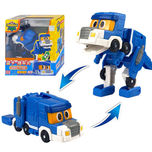 (Με Box Titan)Νεότερο ABS Ελάχιστη Παραμόρφωση Gogo Dino Explorers REX Μετασχηματισμός