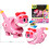 (Med Box Juni)Nyaste ABS Min Deformation Gogo Dino Explorers REX Transformation Bil Flygplan Motorbåt 5