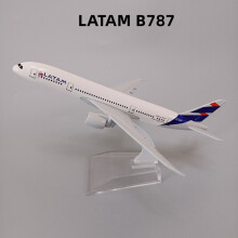 (LATAM B787)16 cm Korea Air Korean Asiana Airlines A380 Airbus 380 Airways Metal Alloy s 1:400 Skala