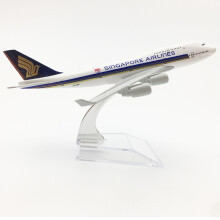 (16CM Mx59)20CM Singapore Airlines Boeing 747 Model samolotu Airbus A380 Model samolotu Model samolotu