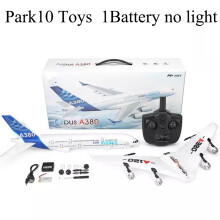 (Stany Zjednoczone - 1 bateria bez światła) Gorące zabawki WLtoys A380 Samolot 2.4G 3Ch RC Samolot Samolot