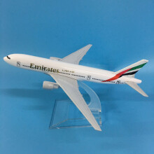 (B777) JASON TUTU Model samolotu odlewany z metalu 1:400 16 cm Model samolotu Model samolotu Emirates