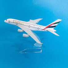 (A380)JASON TUTU Model samolotu odlewany z metalu 1:400 16 cm Model samolotu Model samolotu Emirates