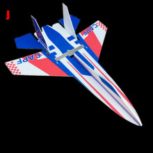 (J Pusty korpus) Samolot RC Su27 ze stałym skrzydłem, z nadajnikiem Microzone MC6C, odbiornikiem i częściami