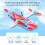 (G 1PC Random Color-SPAIN)Μεγάλο EVA Foam Παιχνίδι Χέρι Πετώντας Flying Airplane 3