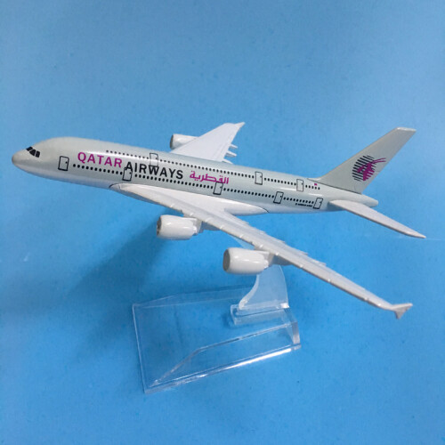(16cm QATAR B747)JASON TUTU 16cm Αεροπλάνο Μοντέλο Αεροπλάνου Μοντέλο QATAR 2