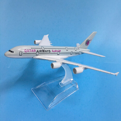 (16cm QATAR B747)JASON TUTU 16cm Αεροπλάνο Μοντέλο Αεροπλάνου Μοντέλο QATAR 1
