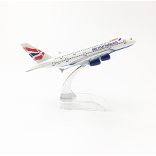 (Βρετανικό A380) 1/400 Concorde Air France Model Airplane 1976-2003 Airliner Alloy Diecast Air