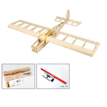 (R0301B)2019 Νέα Ζυγαριά RC Balsawood Airplane κοπής με λέιζερ mini STICK 580mm Balsa