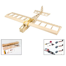 (R0304)2019 Νέα Ζυγαριά RC Balsawood Airplane κοπής με λέιζερ mini STICK 580mm Balsa