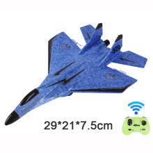 (Μικρό μπλε) F16 SU35 2,4GHz 390mm μεγάλο άνοιγμα φτερών EPP RC Fighter Done