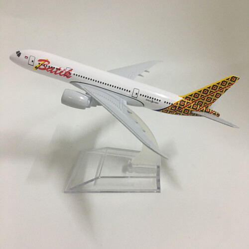 (Batik Boeing 787)JASON TUTU 16cm Ινδονησία Batik Boeing 787 Μοντέλο Αεροσκάφους 1