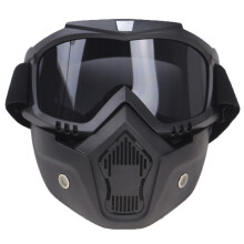 (rök)Motorcykelglasögon med mask för mask motocross män kvinnor utomhuskörning