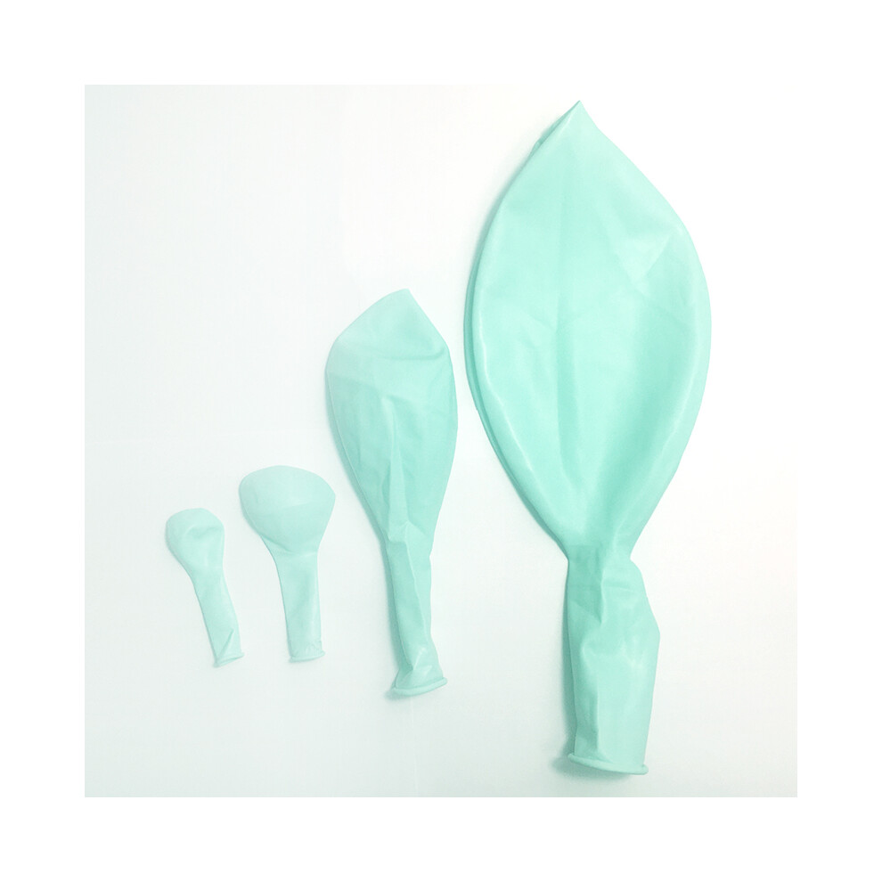 (5 pouces 30 pièces-nouveau bleu Tiffany) 5-36 pouces gros ballons en latex blanc mat couleur macarone