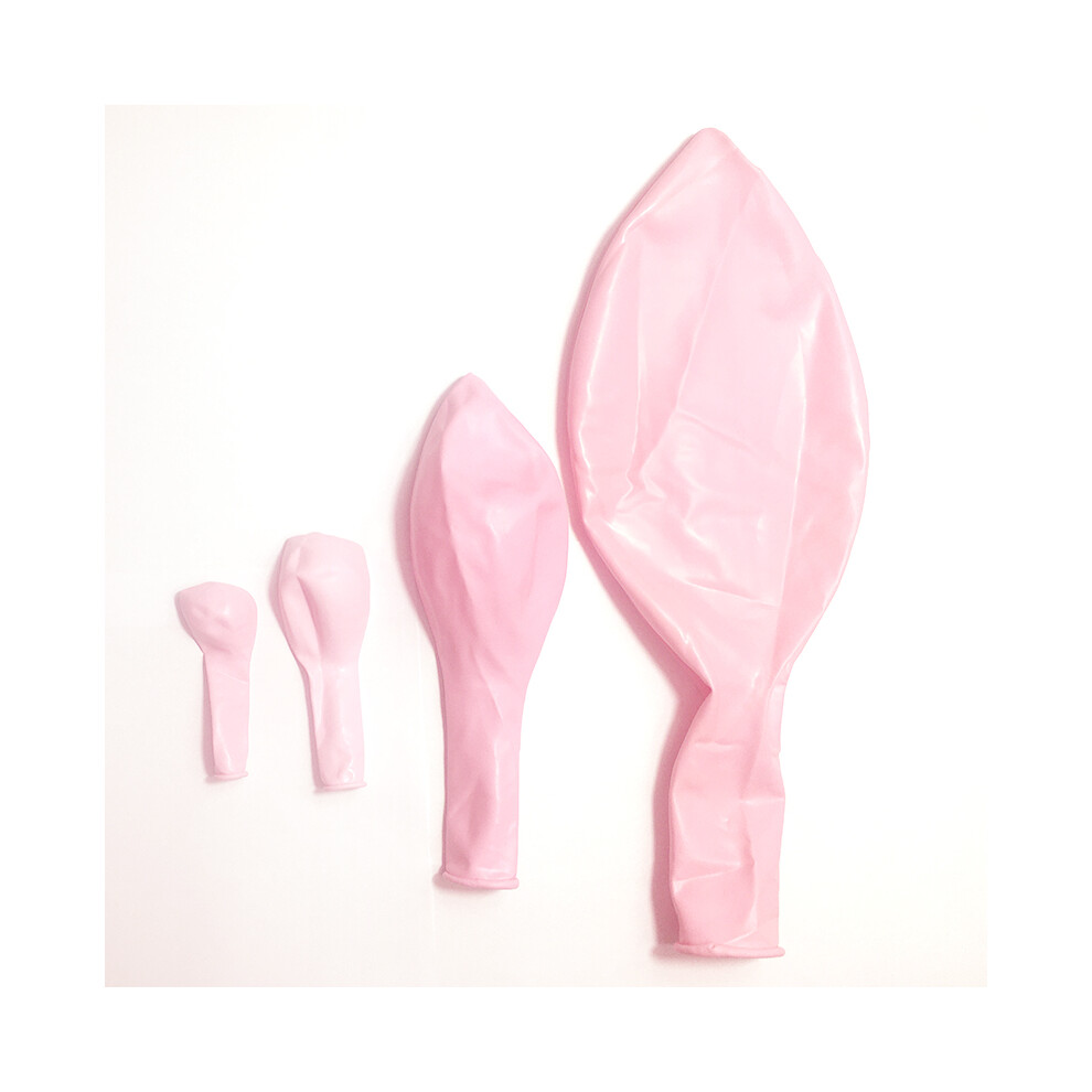 (5 pouces 50 pièces-nouveau rose) 5-36 pouces gros ballons en latex blanc mat couleur macarone ballon