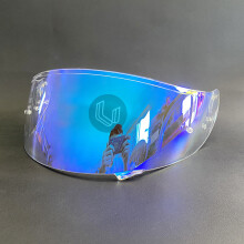 (Clear Revo Blue) Etui na soczewki do kasku motocyklowego integralnego Shoei GT-Air GT Air2 Neotec