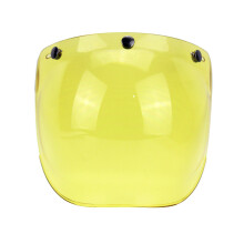 (19)Retro 3 Snap Windshield kask motocyklowy soczewki 3/4 otwarta twarz kask typu bubble