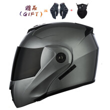 (xL-10) 2 prezenty unisexowe kaski motocyklowe do wyścigów modułowy kask motocrossowy z podwójnym obiektywem