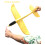 (50cm κίτρινο Αναβάθμιση-Κίνα) 50cm Big Foam Plane Glider Hand Throw Airplane Light 1