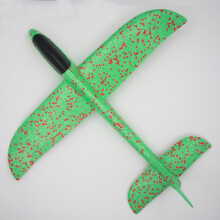 (WJ02-πράσινο) 48 CM Hand Throw Airplane EPP Foam Launch fly Glider Planes Model Aircraft Outdoor