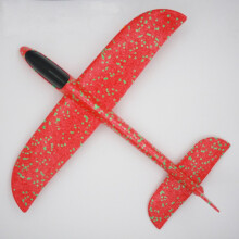 (WJ02-κόκκινο) 48 CM Hand Throw Airplane EPP Foam Launch fly Glider Planes Model Aircraft Outdoor