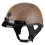 (M-16) VOSS Vintage-Motorradhelm, Retro-Roller-Halbhelm mit integriertem 1