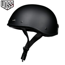 (M-4)VOSS zabytkowy kask motocyklowy retro półkask do skutera z wbudowanym
