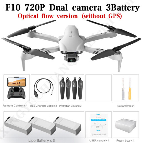 (Τσεχική Δημοκρατία-720P-3B-Foambox)4DRC Νέα διπλή κάμερα 4K HD GPS 5G WIFI